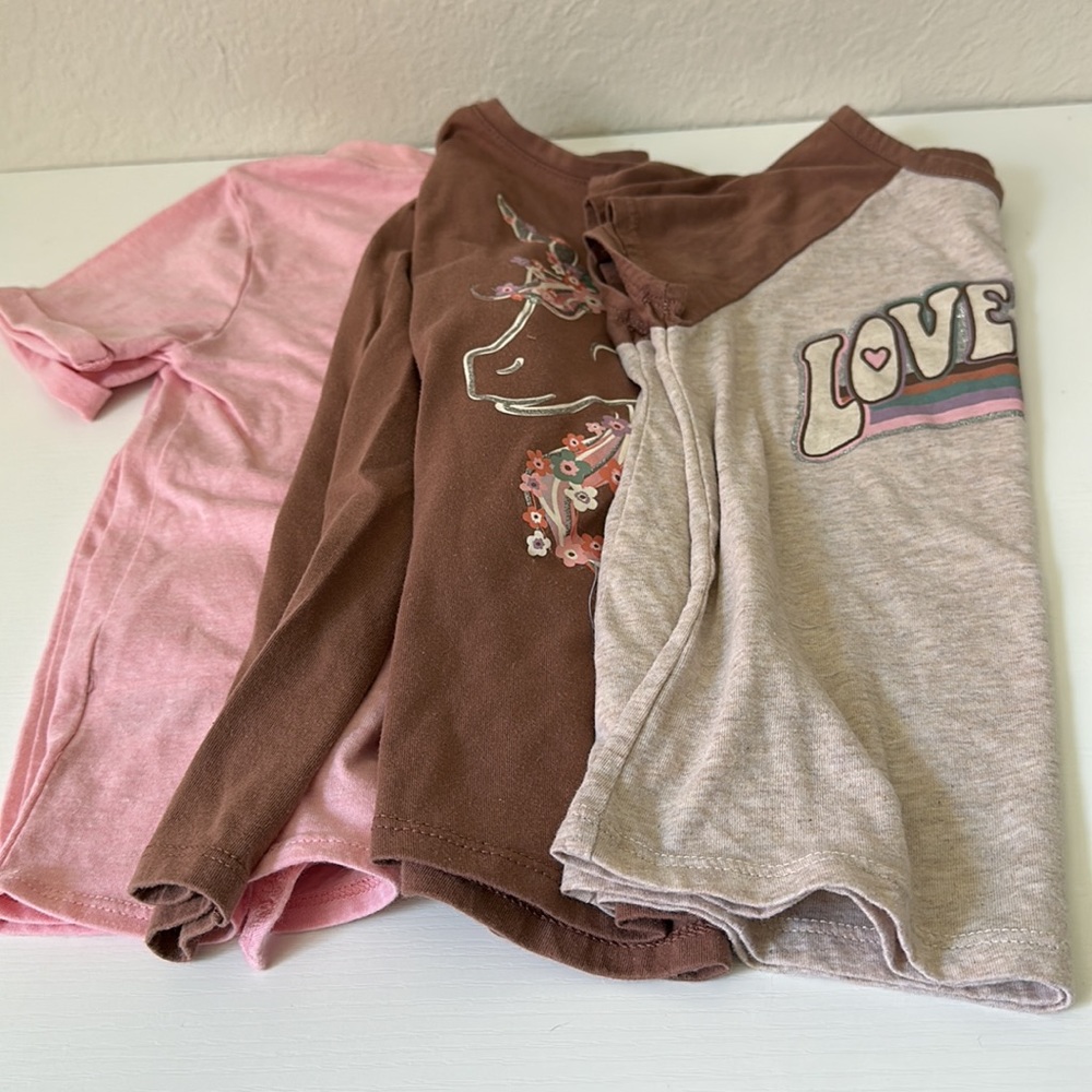 Toddler Girl set of 3 Shirts